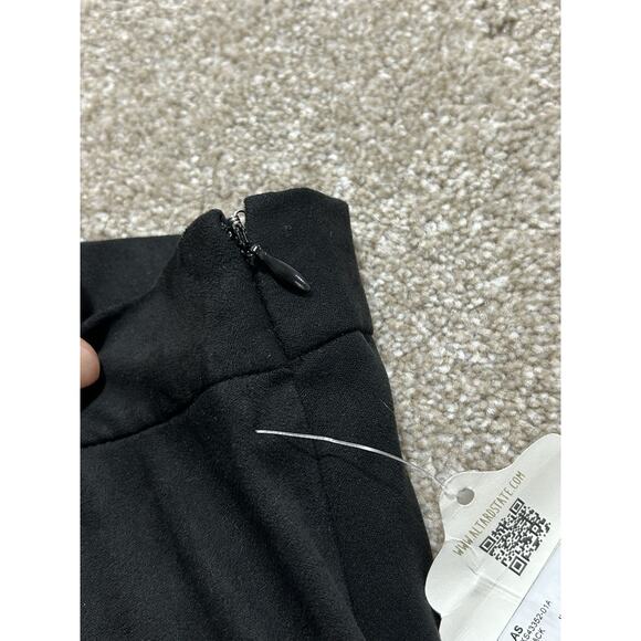 NEW Altar'd State Black Fringe Mini Skirt Size Large Nashville Country - Picture 4 of 9